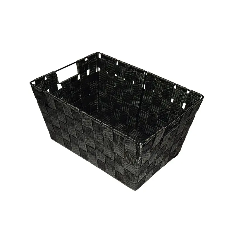 ITY - SINGLE RECTANGULAR STORAGE BASKET BLK EA