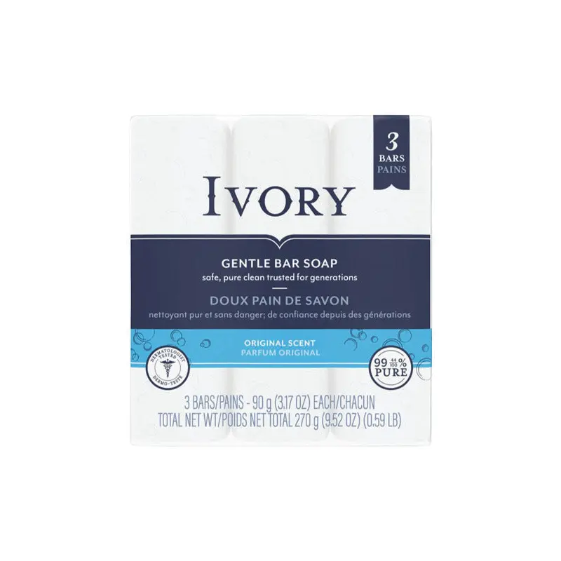 IVORY - CLEAN ORIGINAL BARS 3x90 GR