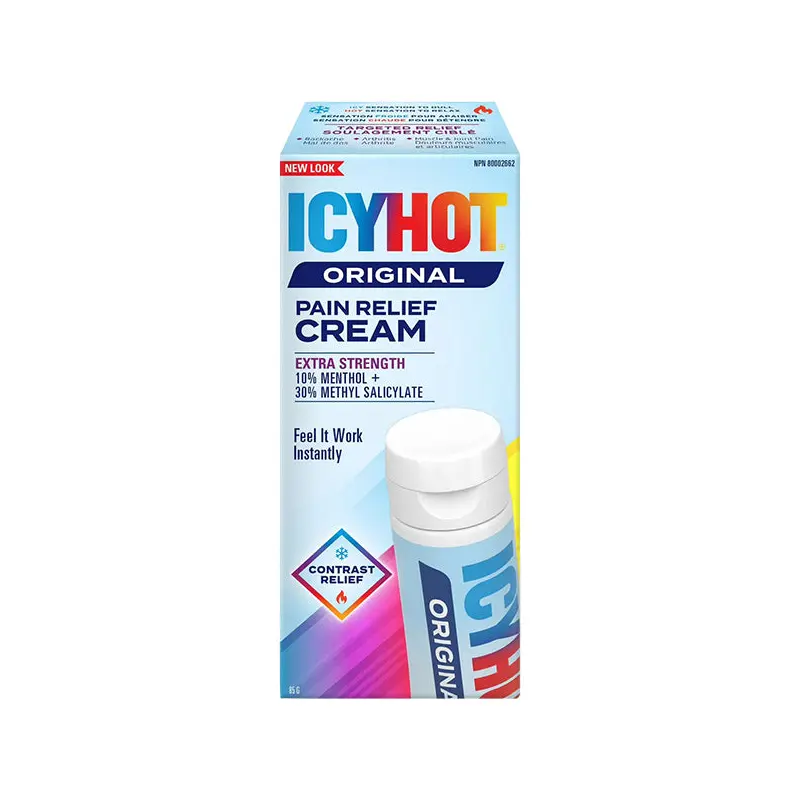 ICY HOT - EXTRA STRENGTH MEDICATED PAIN CREAM 85GR