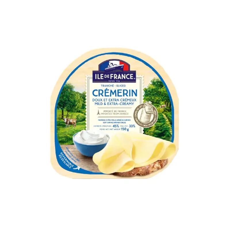 ILE DE FRANCE - CREMERIN SLICED 8x150 GR