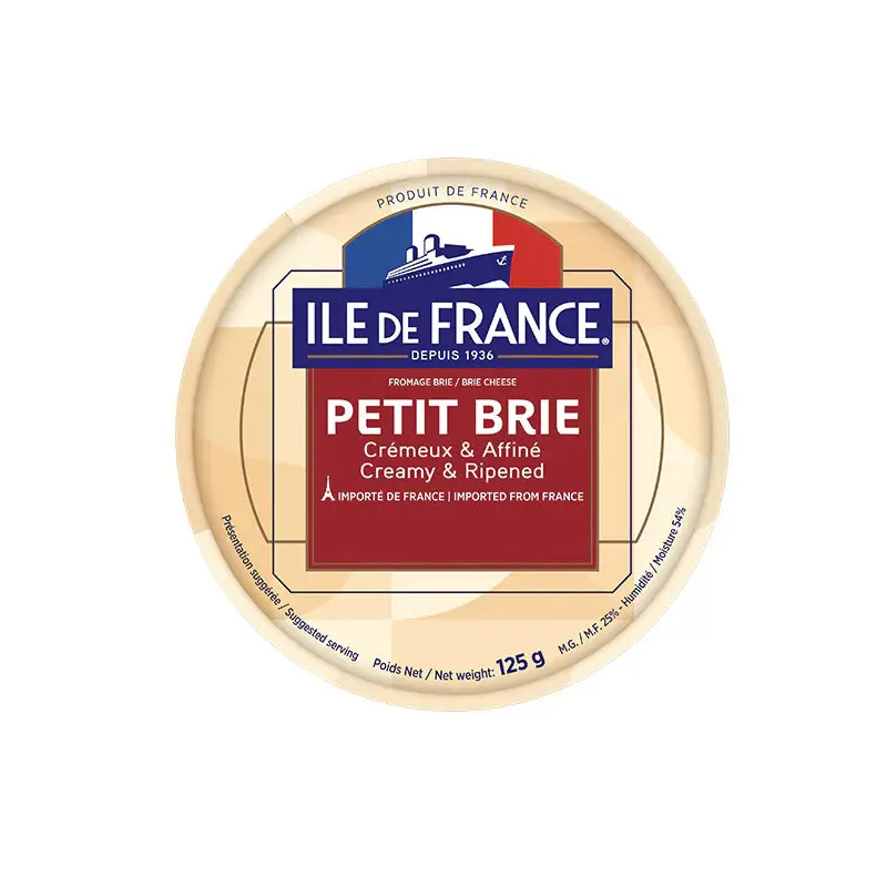 ILE DE FRANCE - PETIT BRIE LONG LIFE 12x125 GR
