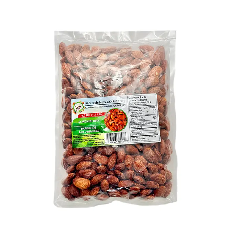 IMG SATIN - ALMONDS BBQ 1.1LBS