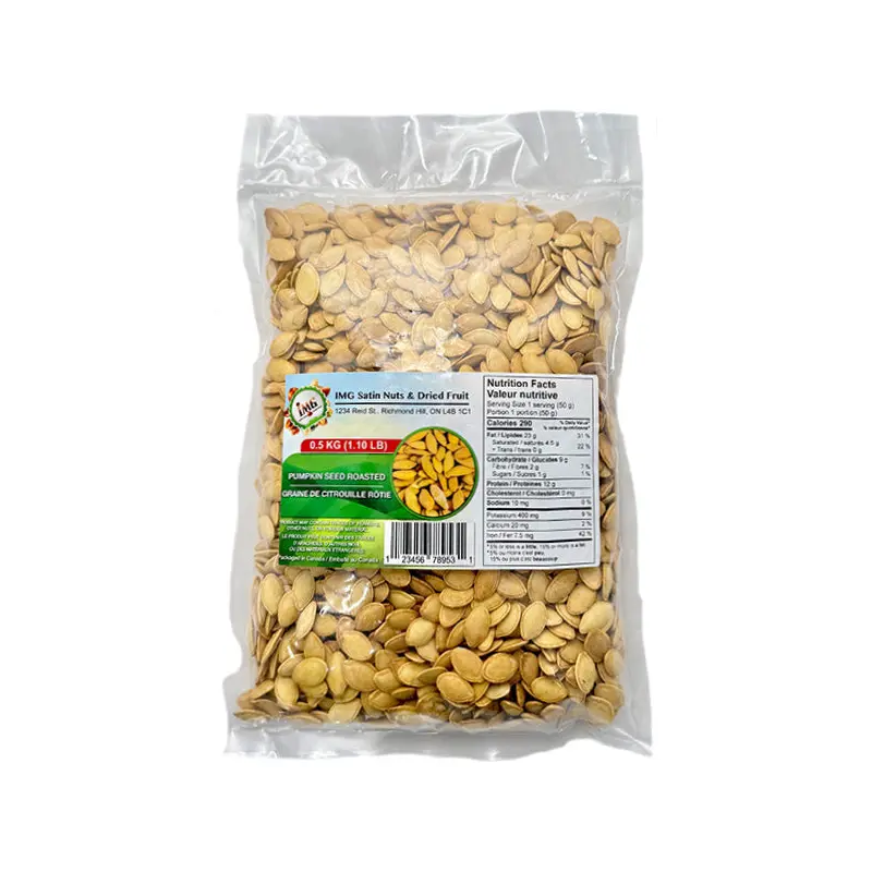 IMG SATIN - PUMPKIN SEEDS ROASTED 500GR