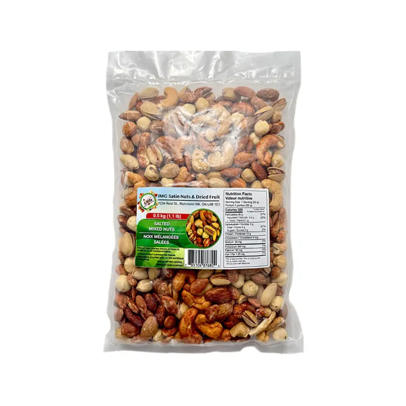 IMG SATIN - SALTED MIXED NUTS 6x500 GR