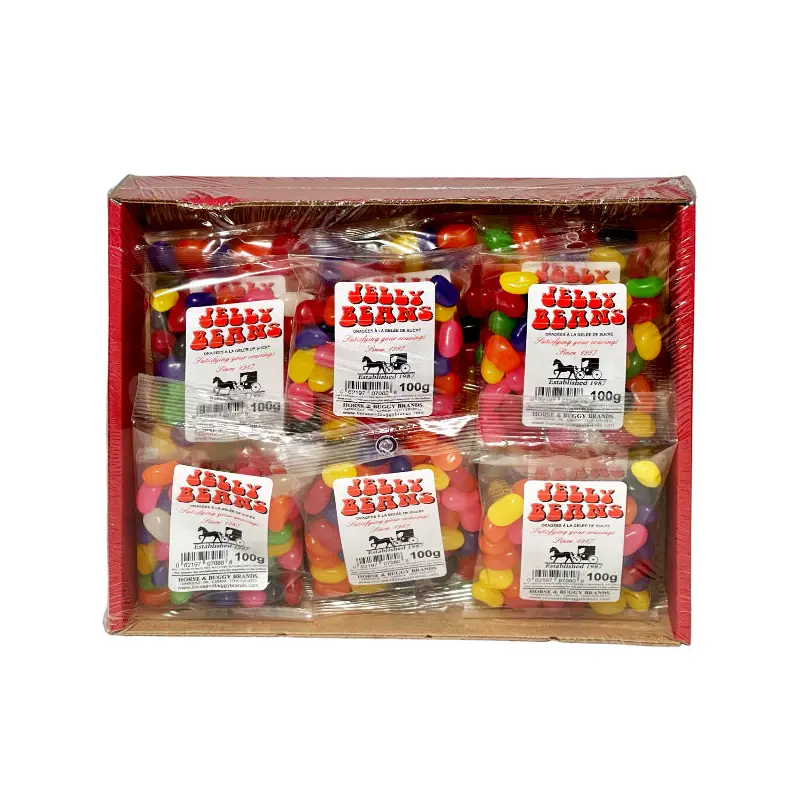 HORSE & BUGGY - JELLY BEANS CANDY 12x100 GR