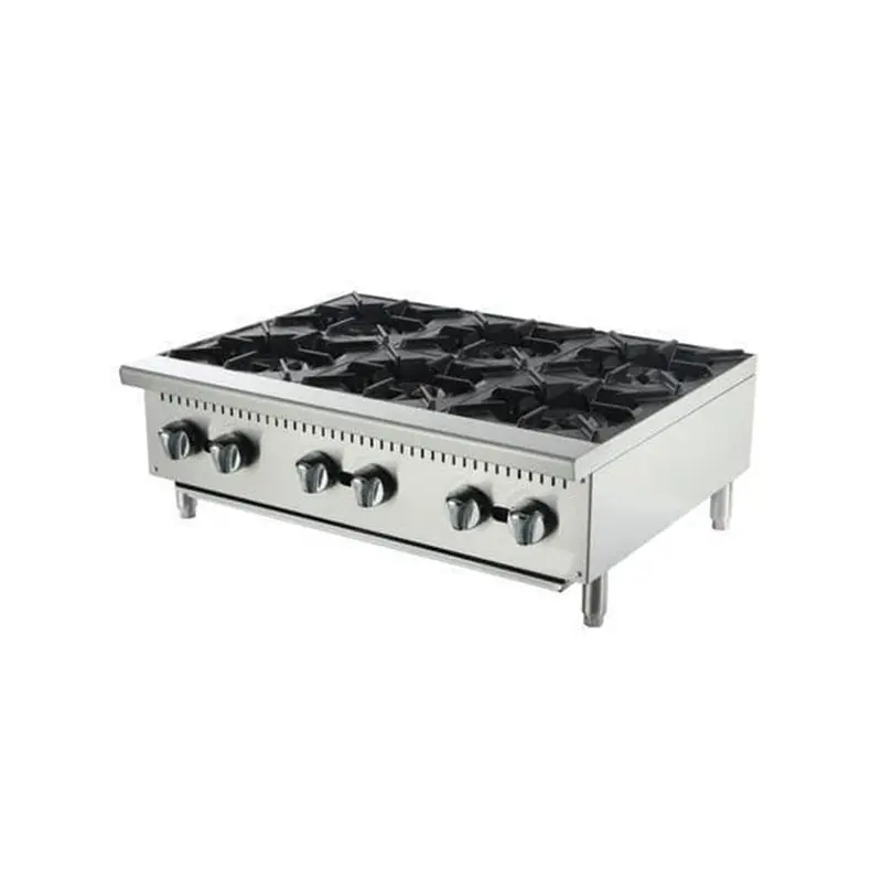HOTZONE - 6 BURNER GAS STOVE MANUAL 36"