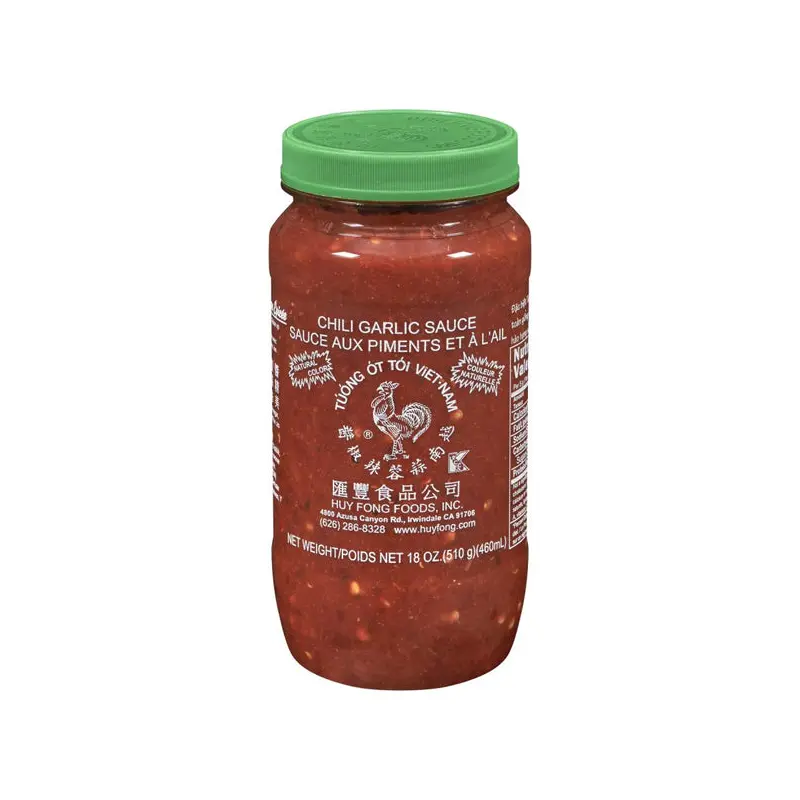 HUY FONG - CHILI GARLIC SAUCE 12x18 OZ