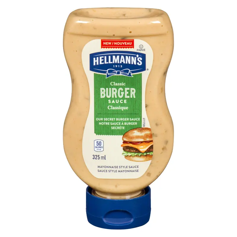 HELLLMANNS - CLASSIC BURGER SAUCE 325ML