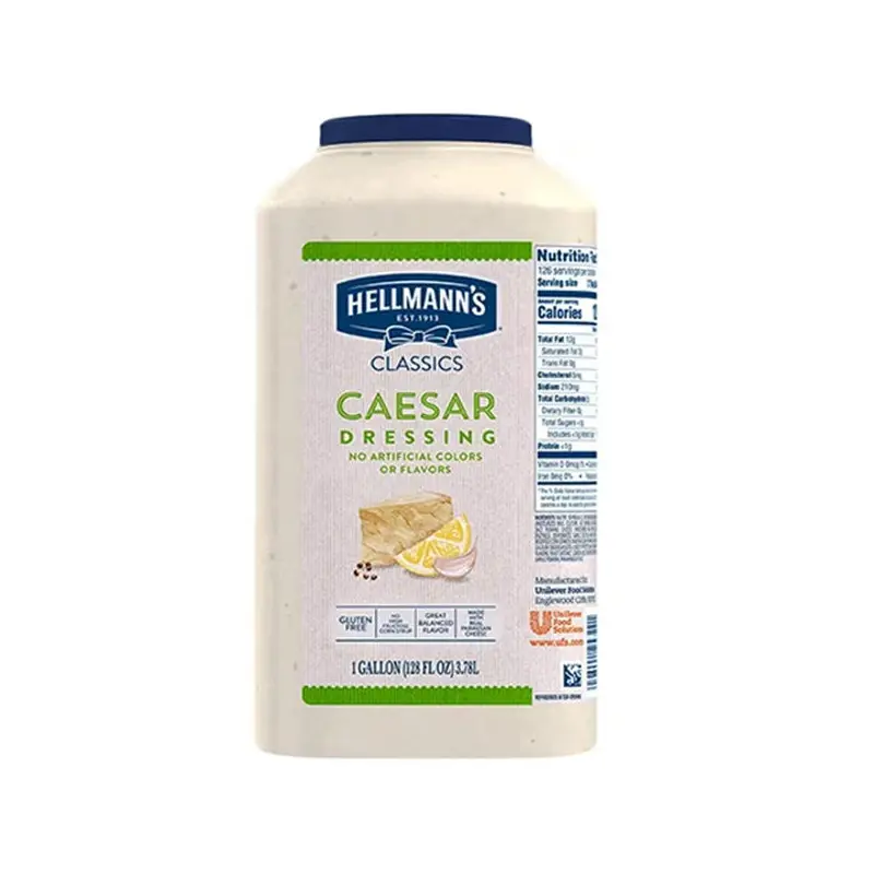 HELLMANNS - CREAMY CAESAR DRESSING 2x3.78LT