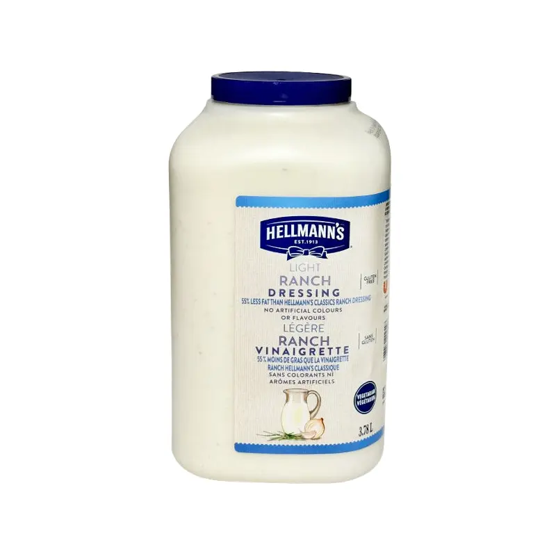 HELLMANNS - LIGHT RANCH DRESSING 2x3.78LT