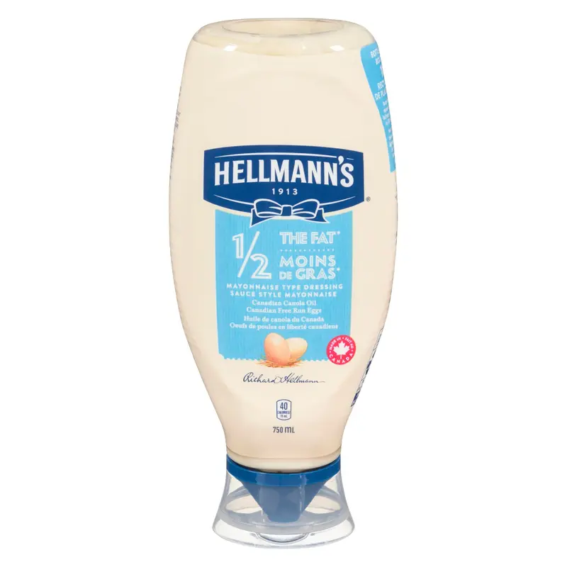 HELLMANNS - LIGHT SQUEEZE MAYONNAISE 750ML