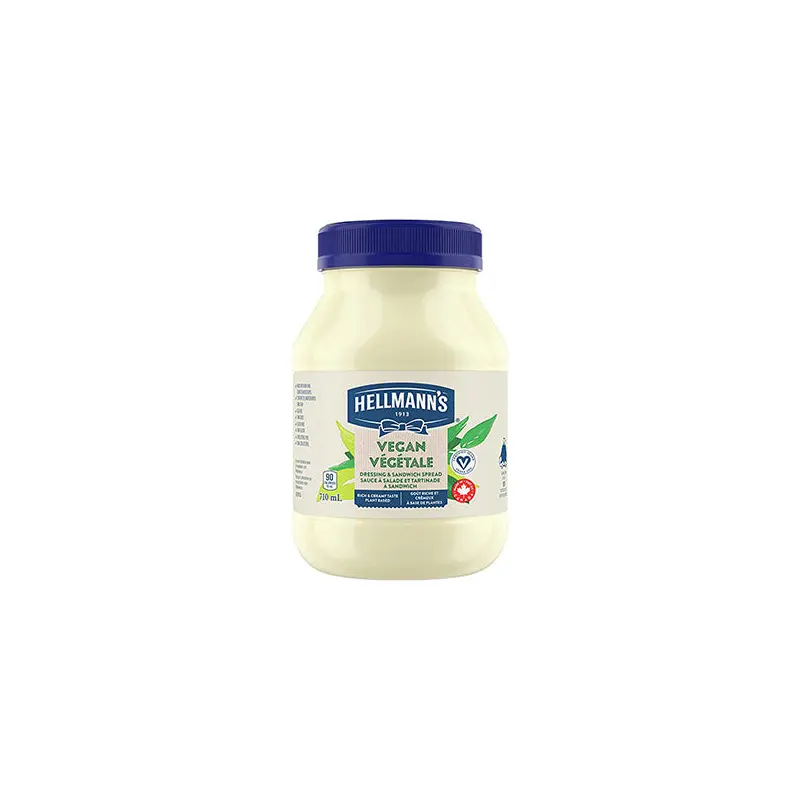 HELLMANNS - MAYONNAISE VEGAN NO EGG 710ML