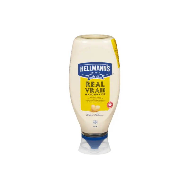 HELLMANNS - REAL BIG SQUEEZE MAYONNAISE 750ML