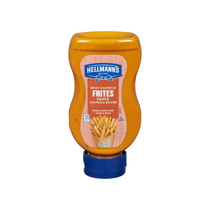 HELLMANNS - SPICY CHIPOTLE FRITES SAUCE 325ML