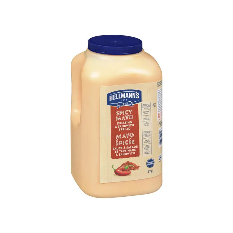 HELLMANNS - SPICY MAYO DRESSING 3.78L