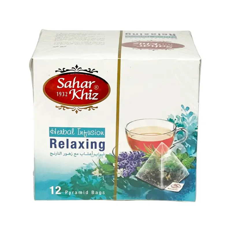HERBAL INFUSIONS - RELAXING ORANGE BLOSSOM INFUSION 12x2 GR