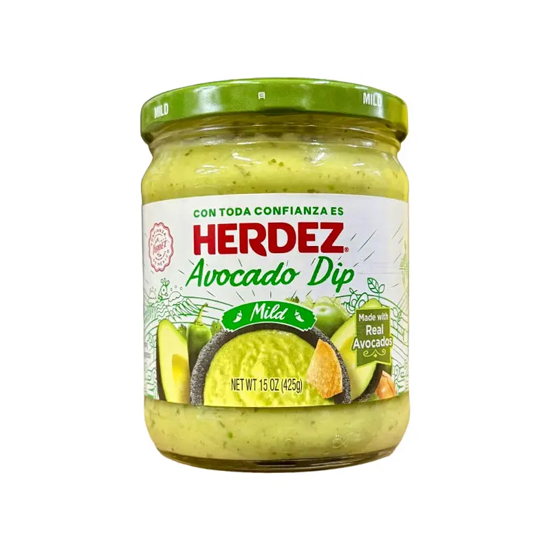 HERDEZ - AVOCADO DIP MILD SAUCE 15 OZ