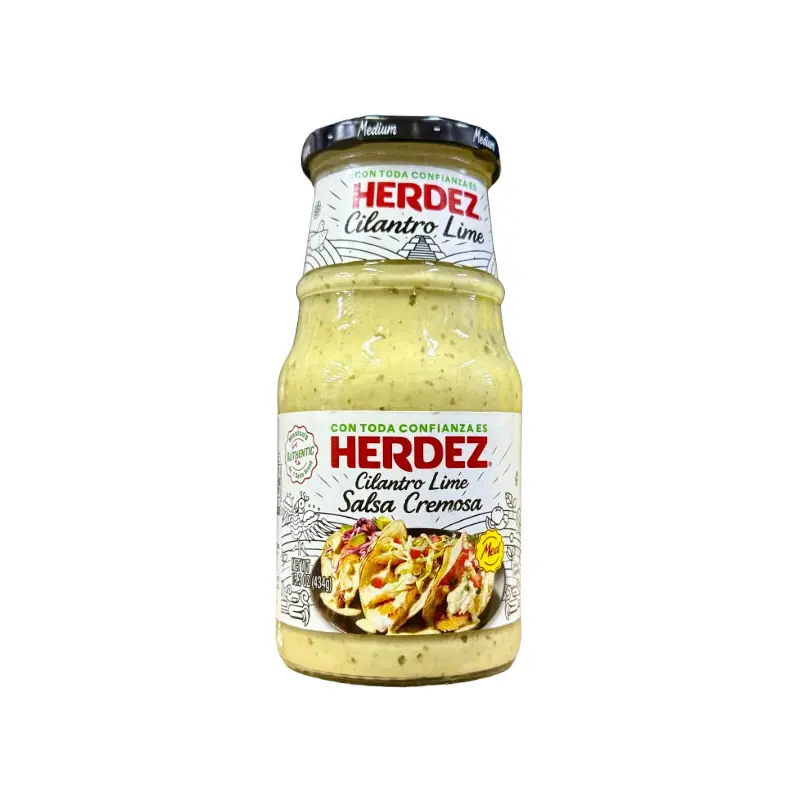HERDEZ - CILANTRO LIME CREAMY SAUCE 6x15.3 OZ