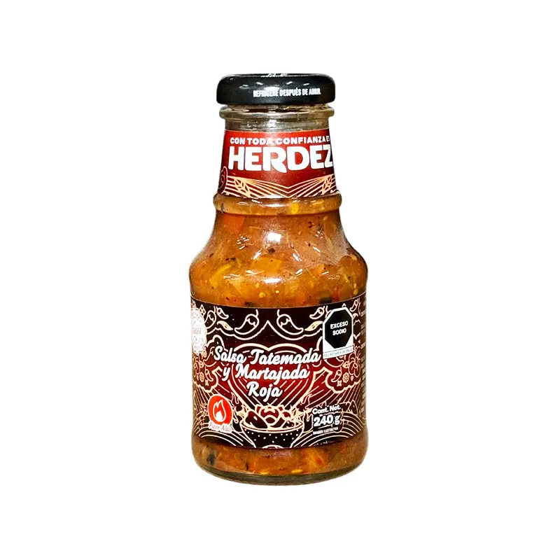 HERDEZ - RED TATEMADA Y MARTAJADA SAUCE 8.47OZ