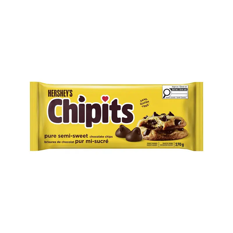 HERSHEY'S - CHIPITS SEMI-SWEET 270GR