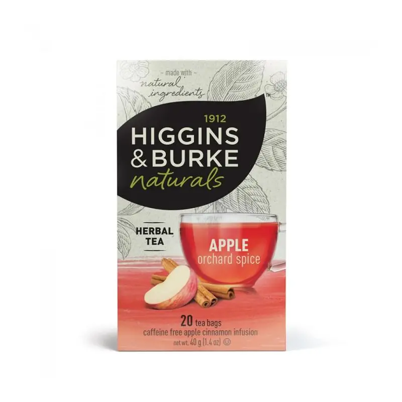 HIGGINS & BURKE - APPLE CINNAMON TEA 20EA