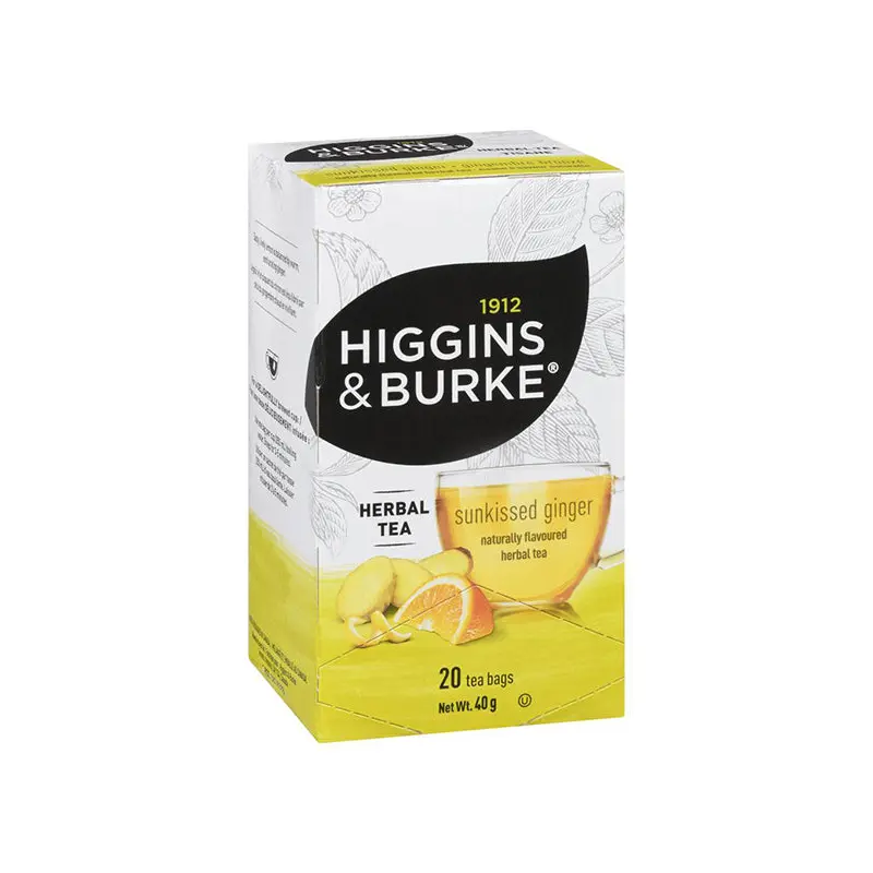 HIGGINS & BURKE - CITRUS GINGER GINSENG TEA 20EA