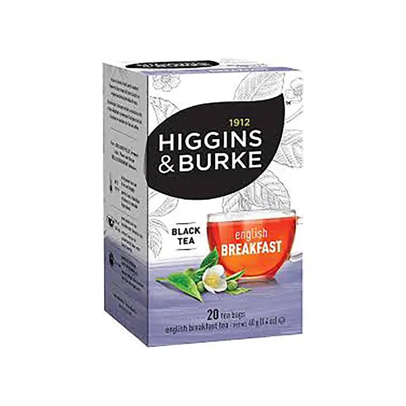 HIGGINS & BURKE - ENGLISH BREAKFAST TEA 20EA