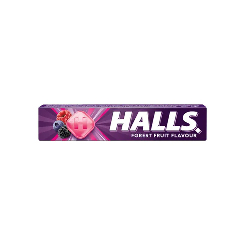 HALLS - FOREST FRUIT FLAVOUR 20x33.5 GR