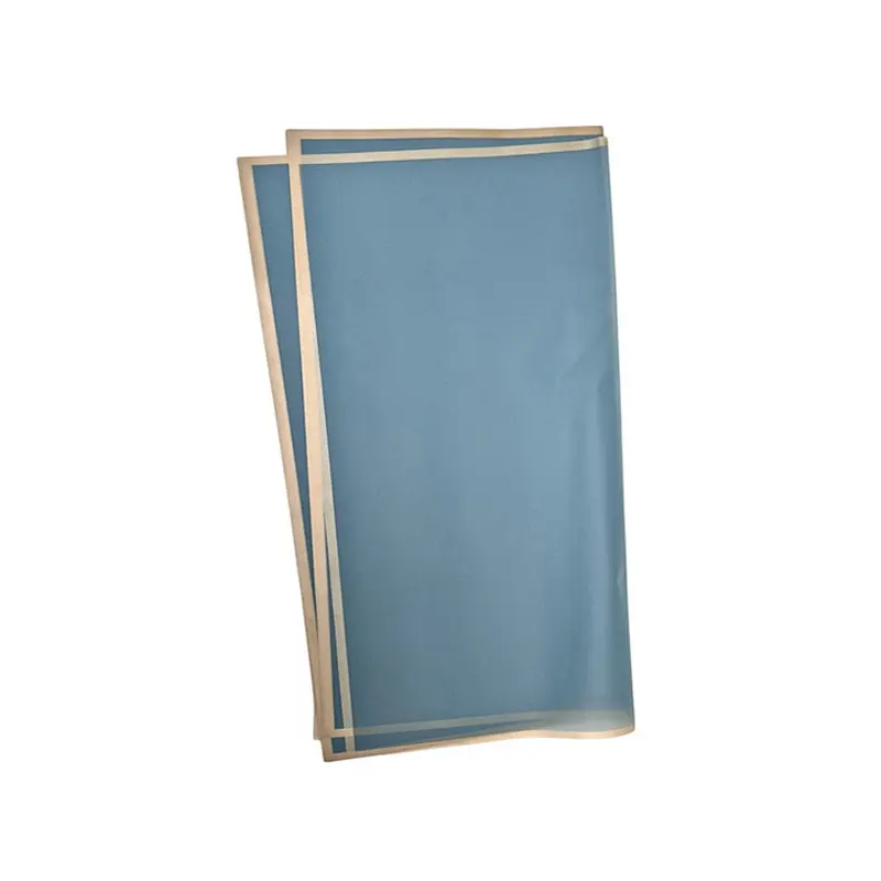 HAN SU - 20PC DEEP GREEN W/ GOLD EDGE WRAPPING PAPER 57x57 CM