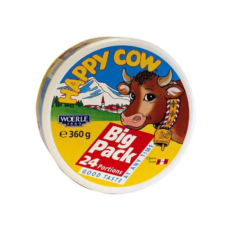 HAPPY COW - CHEESE SOFT FROM AUSTRIA 360GR