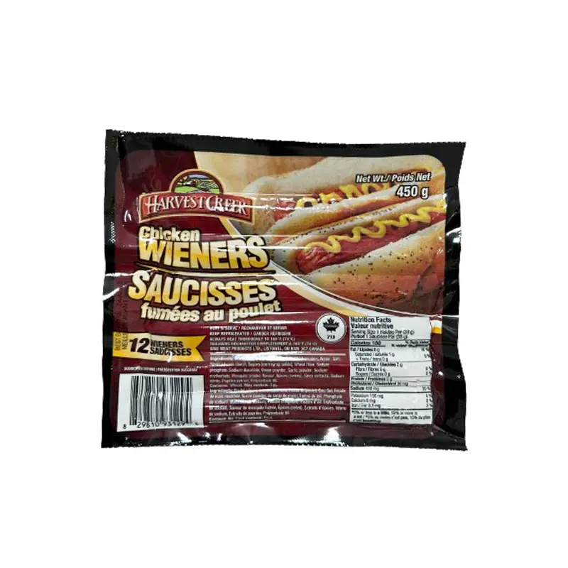 HARVEST CREEK - CHICKEN WIENERS 450GR