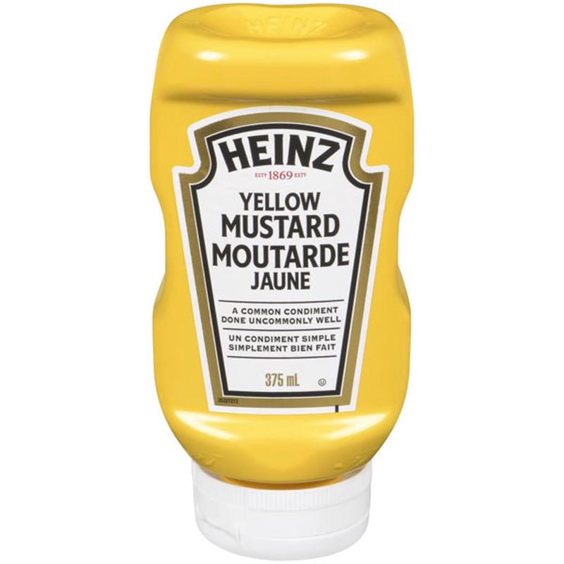 HEINZ - MUSTARD UPSIDE DOWN 375ML