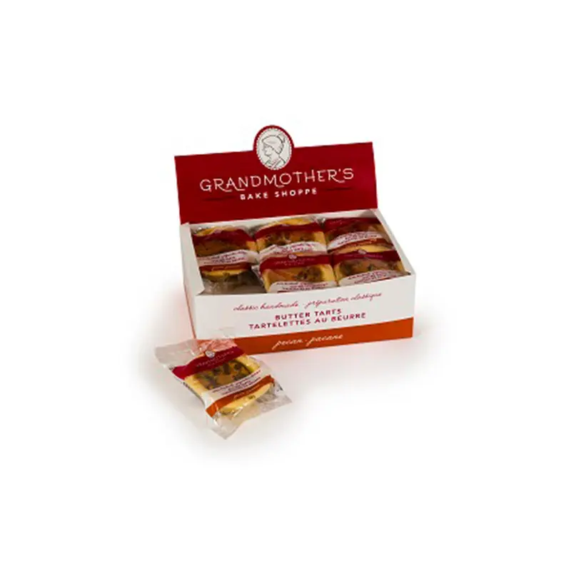 GRANDMOTHER'S - BUTTER TARTS PECAN LARGE 12x6 EA