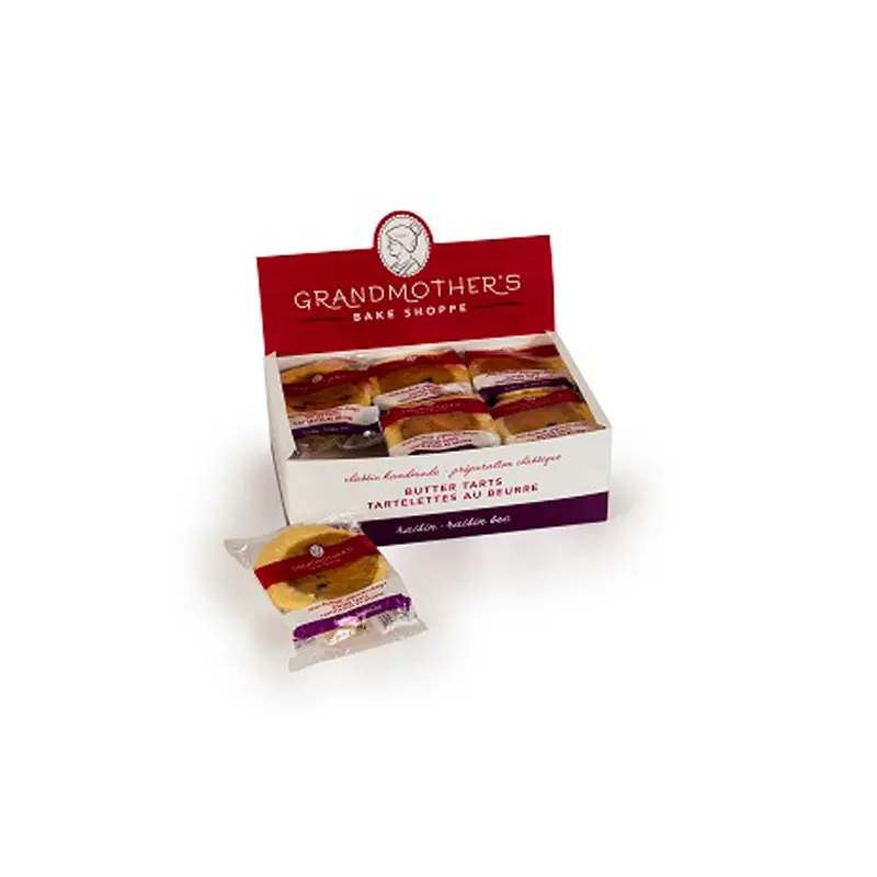 GRANDMOTHER'S - BUTTER TARTS RAISIN LARGE 6EA