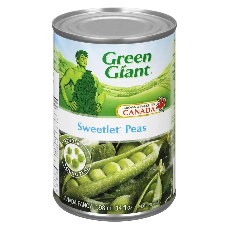 GREEN GIANT - PEAS SWEETLET 398ML