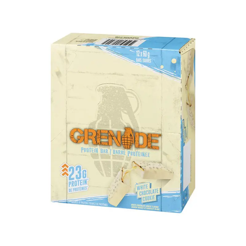 GRENADE - PROTEIN BAR WHITE CHOCOLATE COOKIE 6x12x60 GR