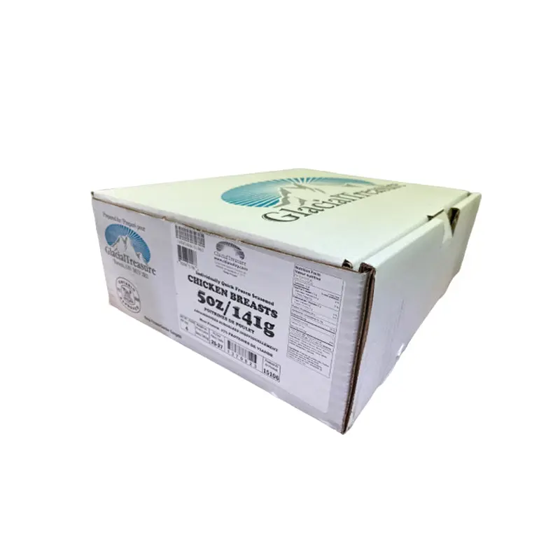 GLACIAL TREASURE - CHICKEN BREAST 5oz 25-27pcs 4KG