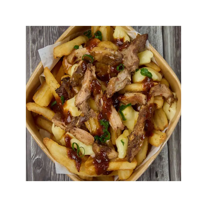 GLACIAL TREASURE - CHICKEN JERK LEG MEAT COOKED SLICED HALAL 4KG