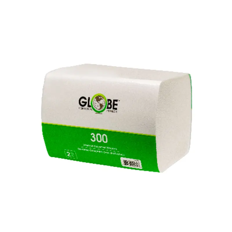 GLOBE - INTERFOLD NAPKINS 1/2 FOLD 7.87x6.5 IN 300 CT