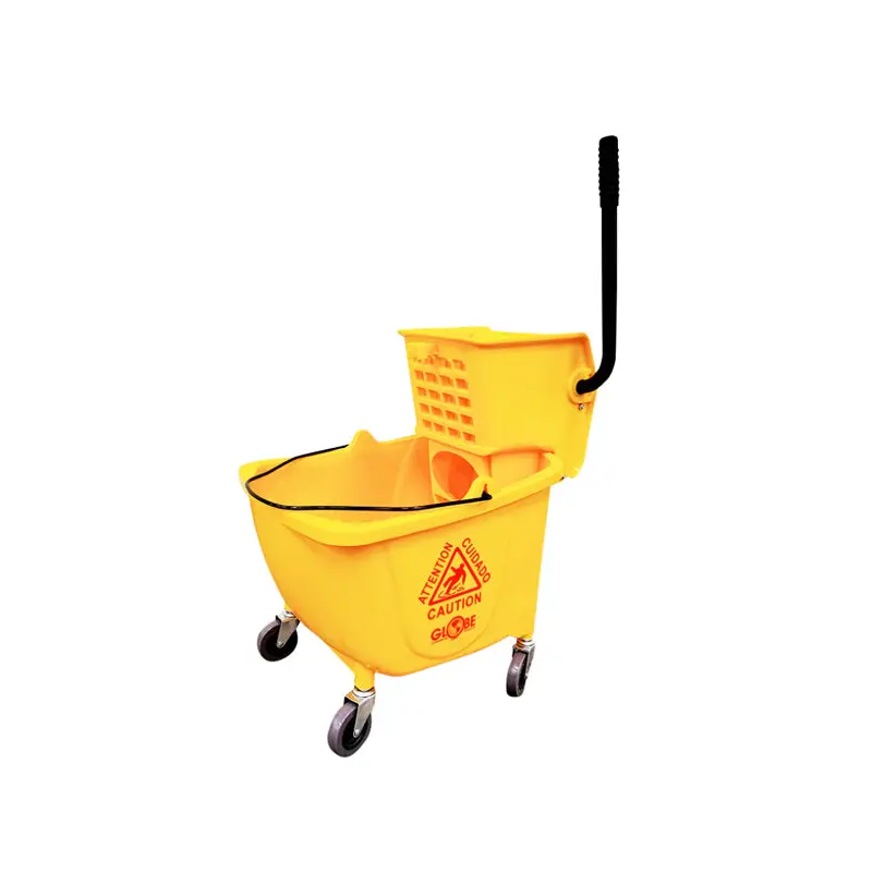 GLOBE - SIDEPRESS BUCKET AND WRINGER YELLOW 35QT