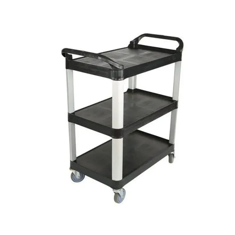 GLOBE - UTILITY CART SMALL- BLACK 33"Lx17"Wx37"H