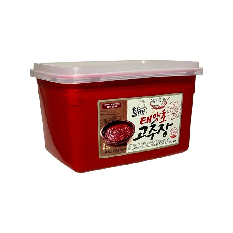 GOCHUJANG - GRANDMOTHER HOT PEPPER PASTE, FERMENTED 4x3 KG