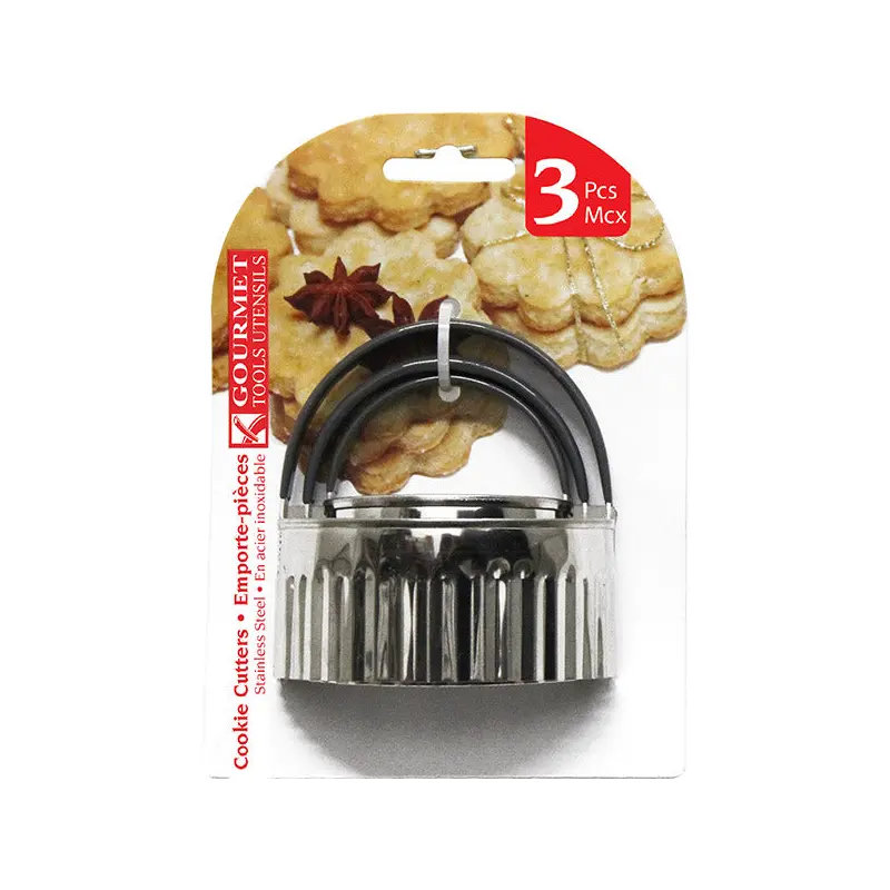 GOURMET - CUTTER COOKIE 3PC