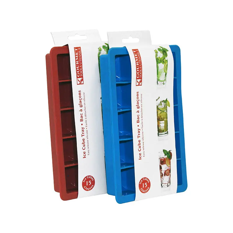 GOURMET - ICE CUBE TRAY SILICONE EA