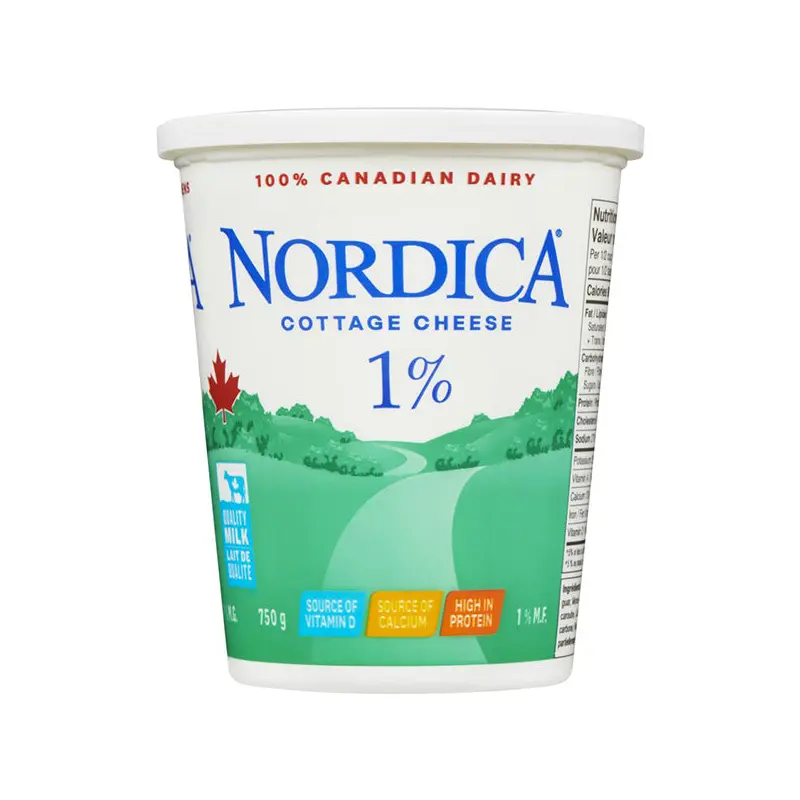 GAY LEA - 1% NORDICA COTTAGE CHEESE 750GR