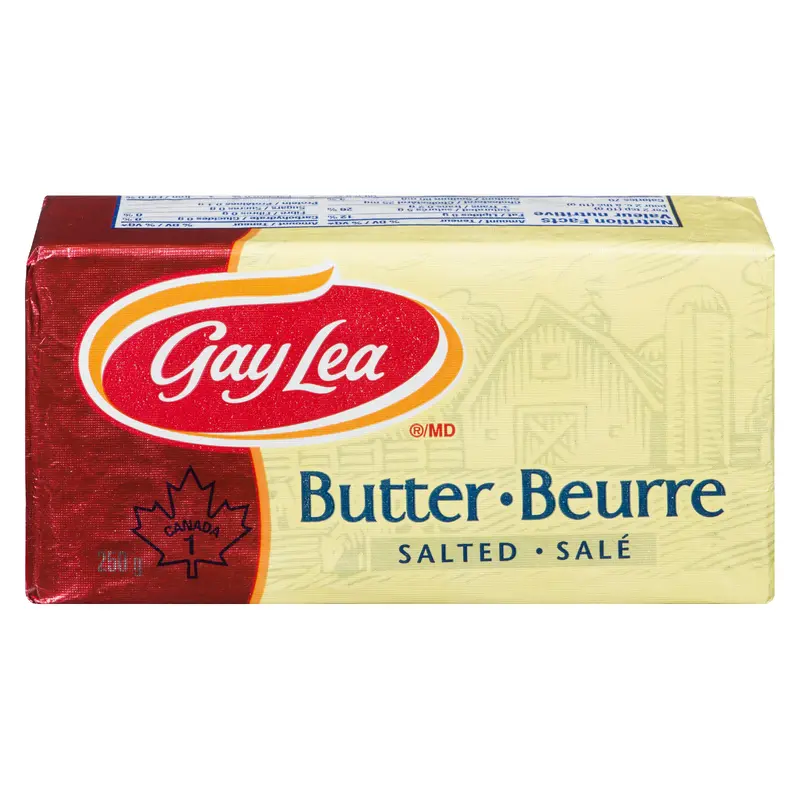 GAY LEA - BUTTER SALTED 250GR