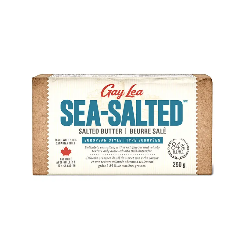 GAY LEA - BUTTER SEA SALT 250GR