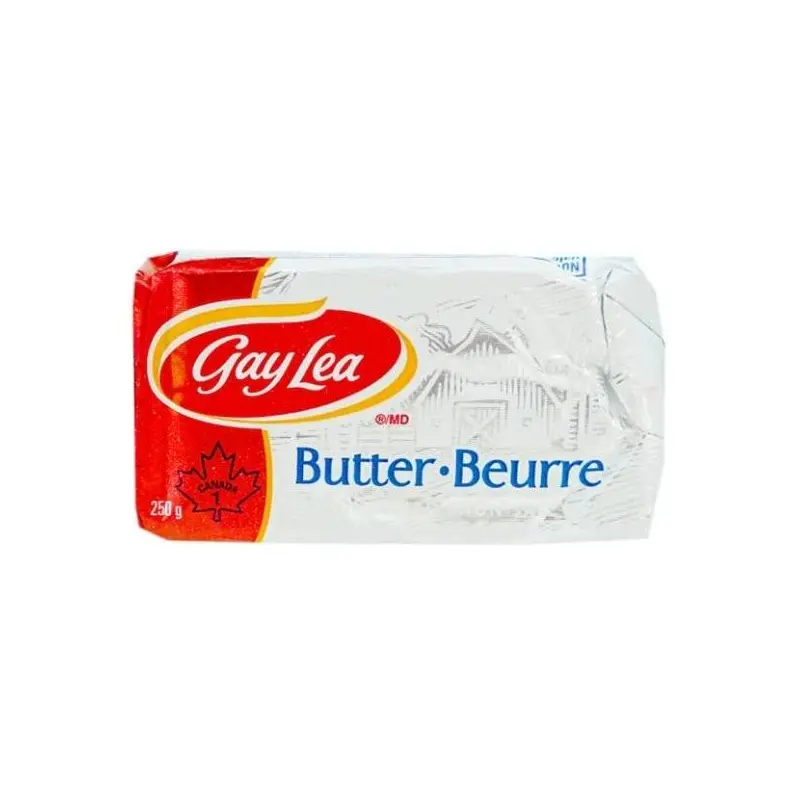 GAY LEA - BUTTER UNSALTED 250GR