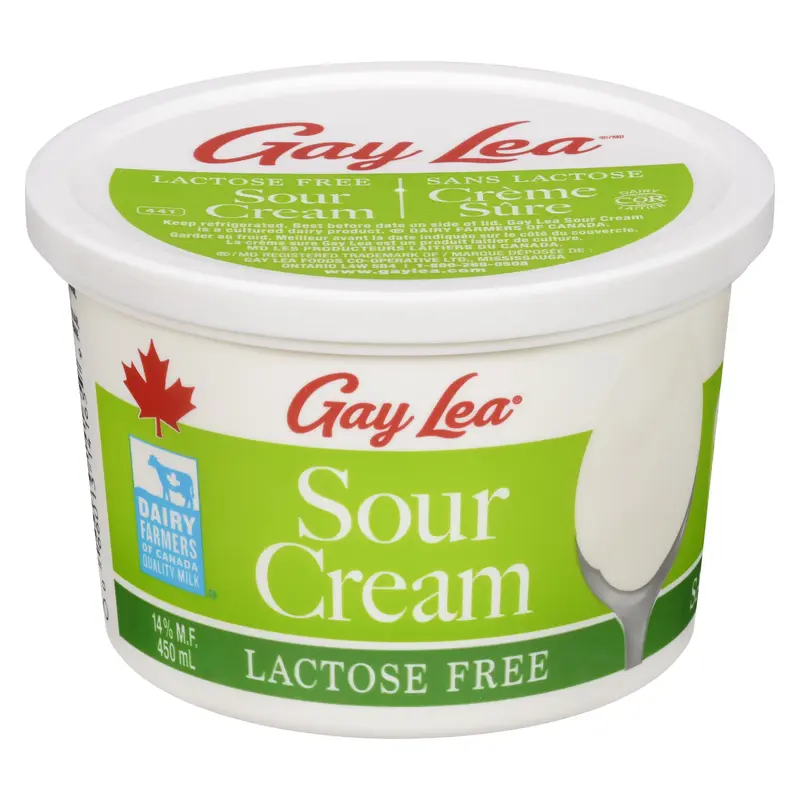 GAYLEA - SOUR CREAM 14% LACTOSE FREE 450ML