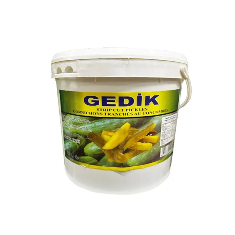 GEDIK - STRIP CUT CUCUMBER PICKLE 18LT